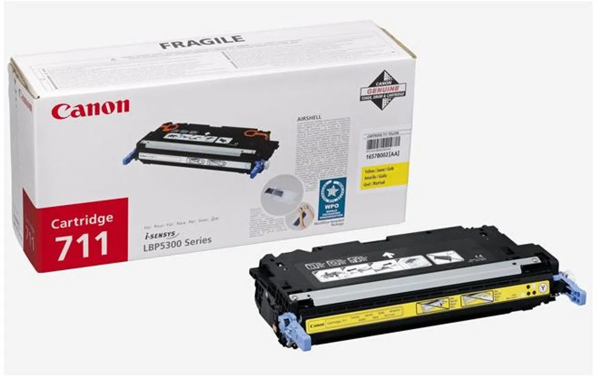 Canon 1657B002 Tonercartridge Geel - 6000 Pagina's