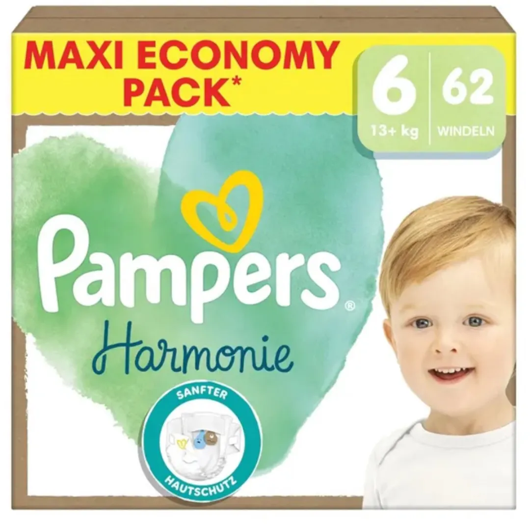 Pampers Harmonie Luiers Maat 6 - 62 Stuks