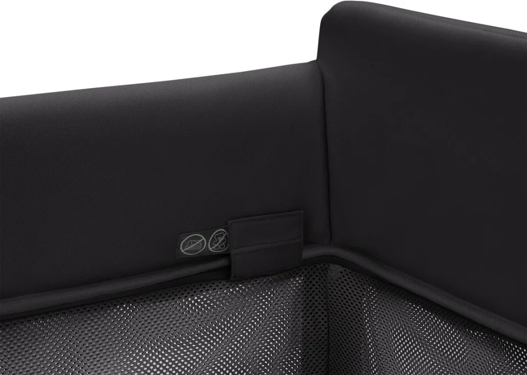 Bugaboo Stardust 2-in-1 Reisbedje & Campingbed - Zwart