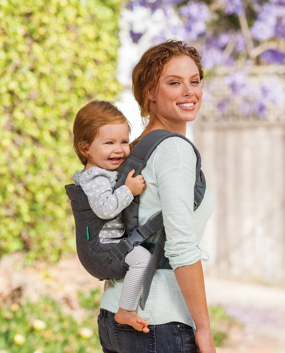 Infantino Flip Advanced 4-in-1 Draagzak - Grijs/Turquoise