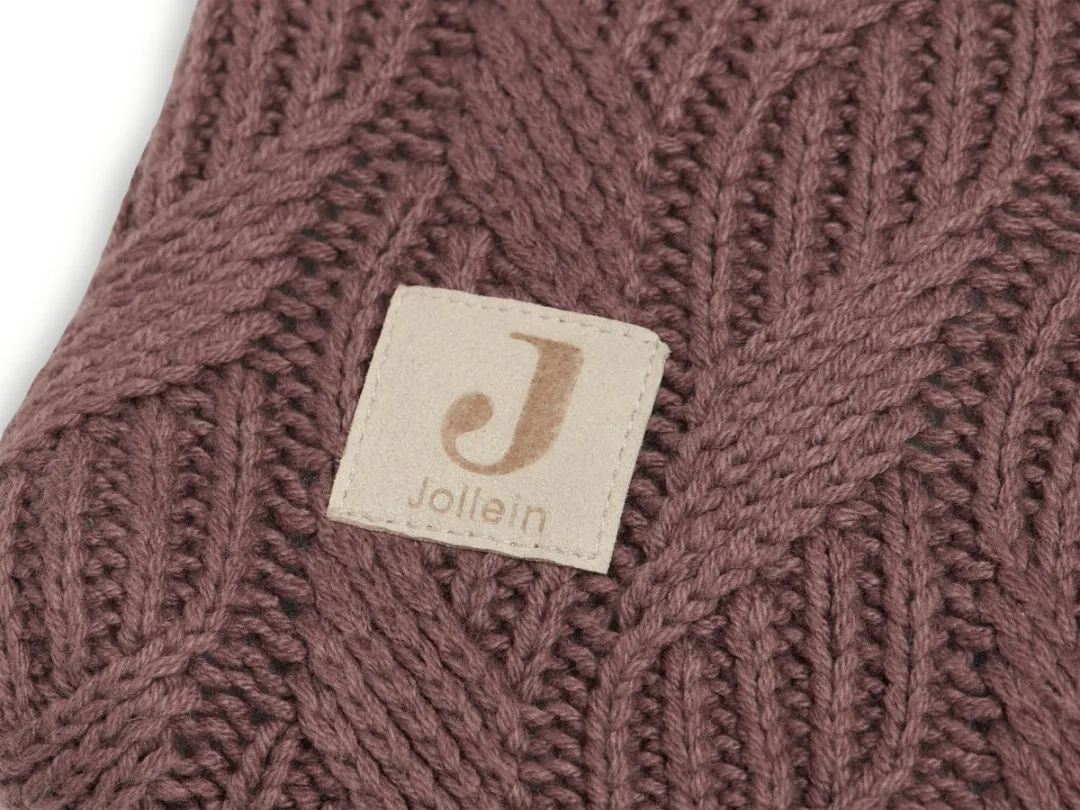 Jollein Aankleedkussenhoes Spring Knit 75x85cm - Chestnut