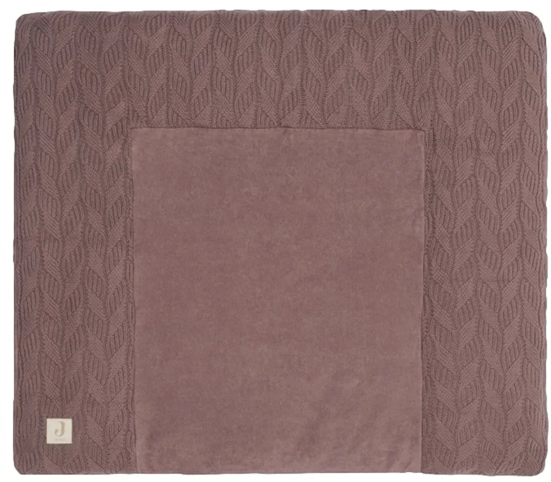 Jollein Aankleedkussenhoes Spring Knit 75x85cm - Chestnut