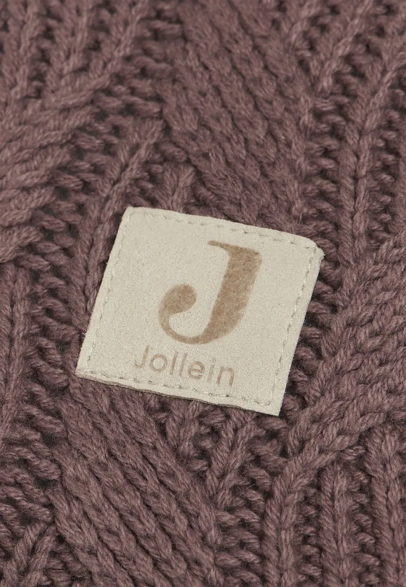 Jollein Aankleedkussenhoes Spring Knit 75x85cm - Chestnut