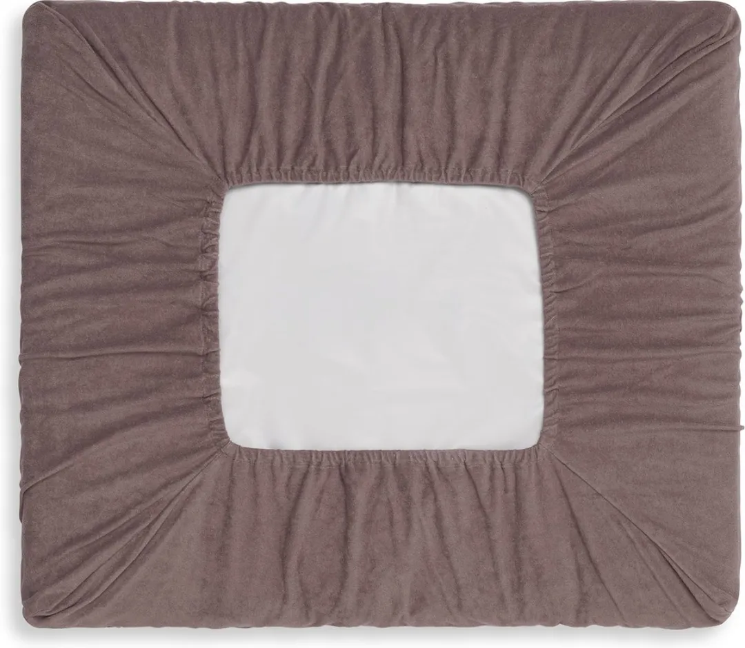 Jollein Aankleedkussenhoes Spring Knit 75x85cm - Chestnut
