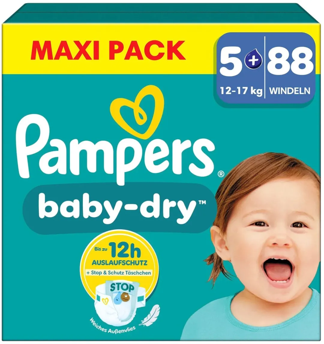 Pampers Baby-Dry Luiers Maat 5+