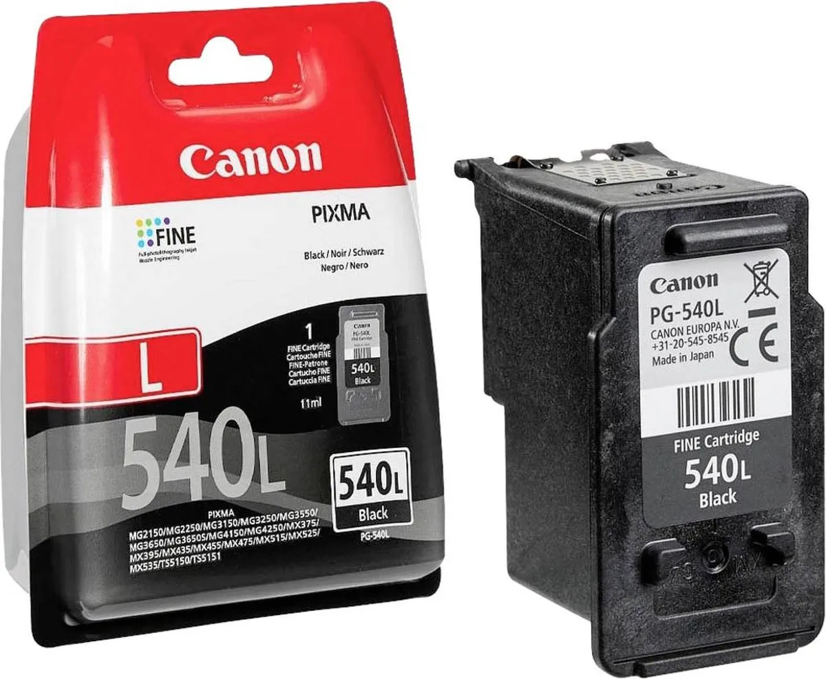 Canon PG-540L Inktcartridge - Zwart