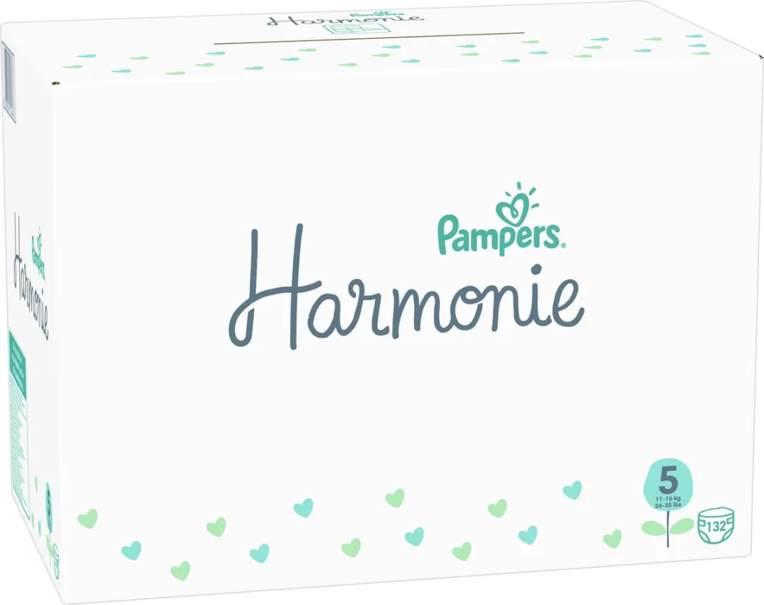 Pampers Harmonie Maat 5 Luiers - 132 Stuks