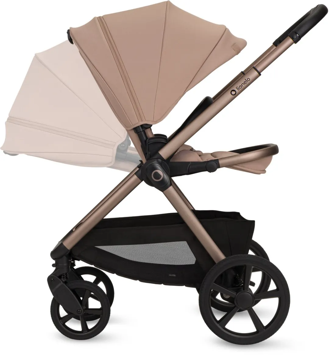 Lionelo Carmine 3-in-1 Kinderwagen - Incl. Astrid i-Size Autostoel - Beige