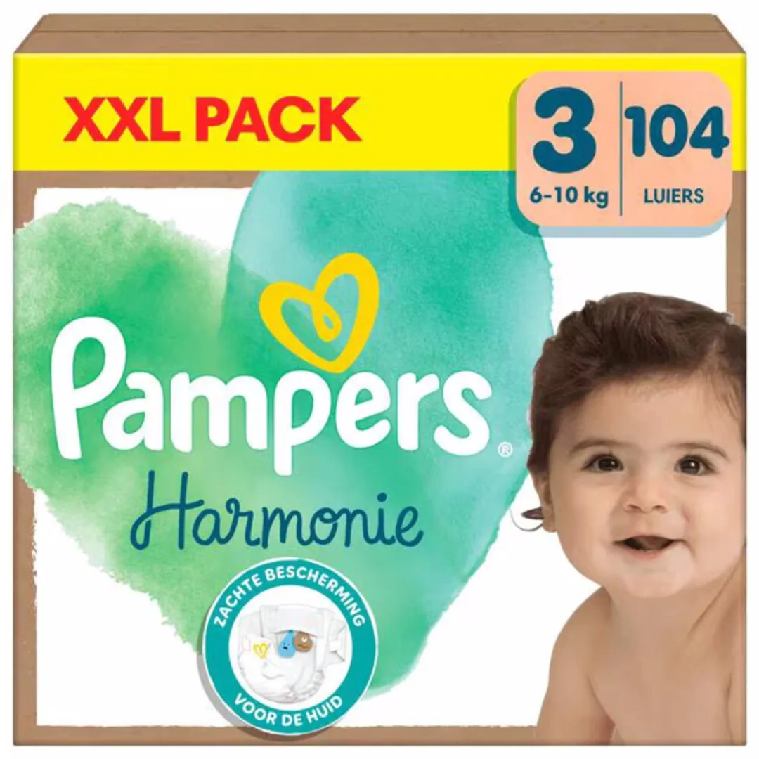 Pampers Harmonie Luiers Maat 3 104 Stuks
