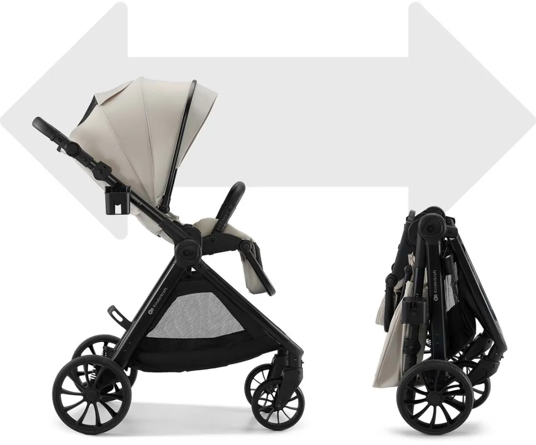 KinderKraft VESTO 2 2-in-1 Kinderwagen - Beige