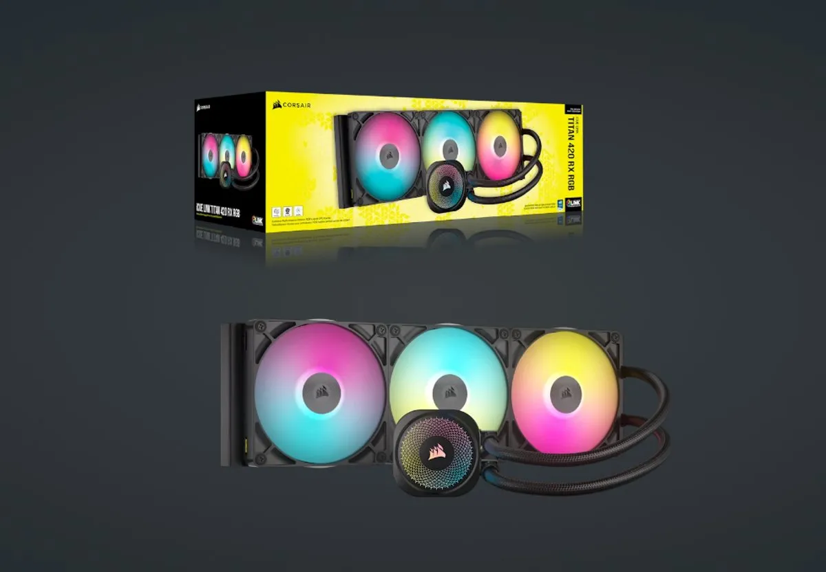 Corsair iCUE LINK TITAN 420 RX RGB Vloeistofkoelsysteem