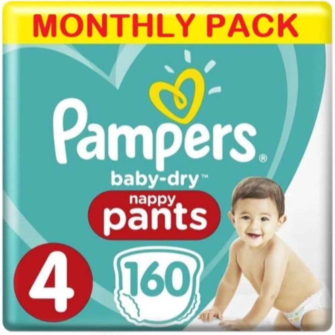 Pampers Baby-Dry Pants Maat 4 - 160 Stuks