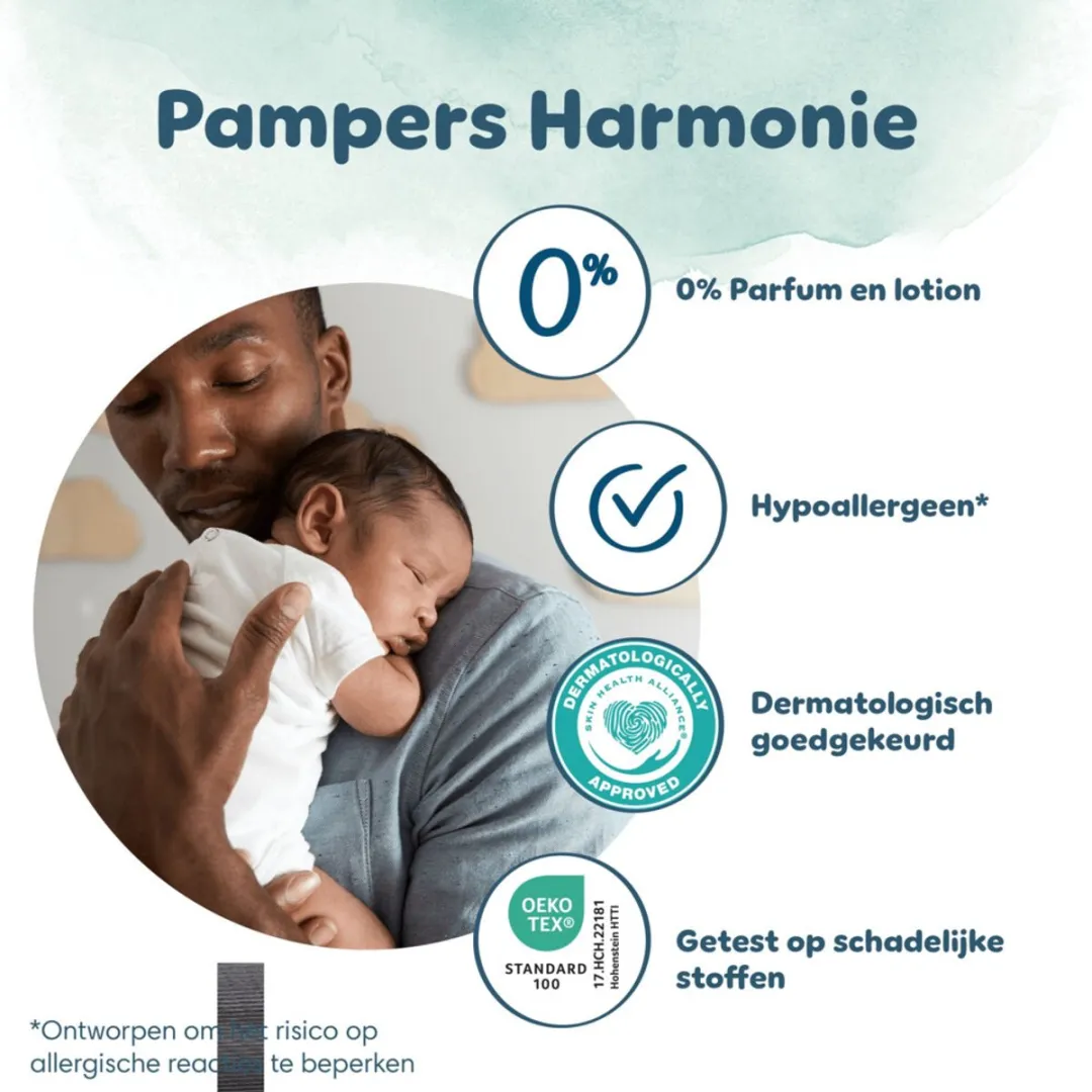 Pampers Harmonie Luiers Maat 4 90 Stuks