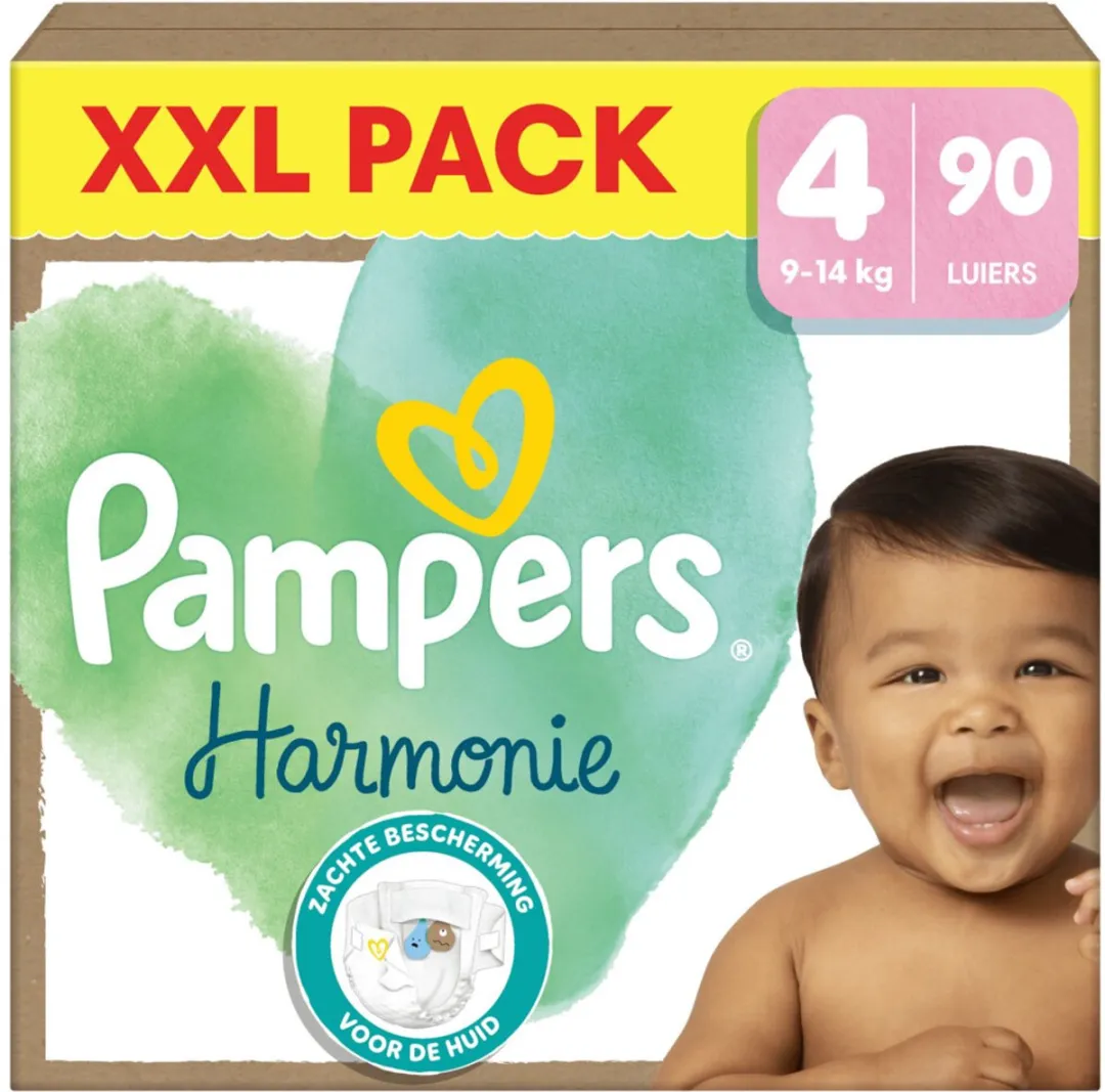Pampers Harmonie Luiers Maat 4 90 Stuks