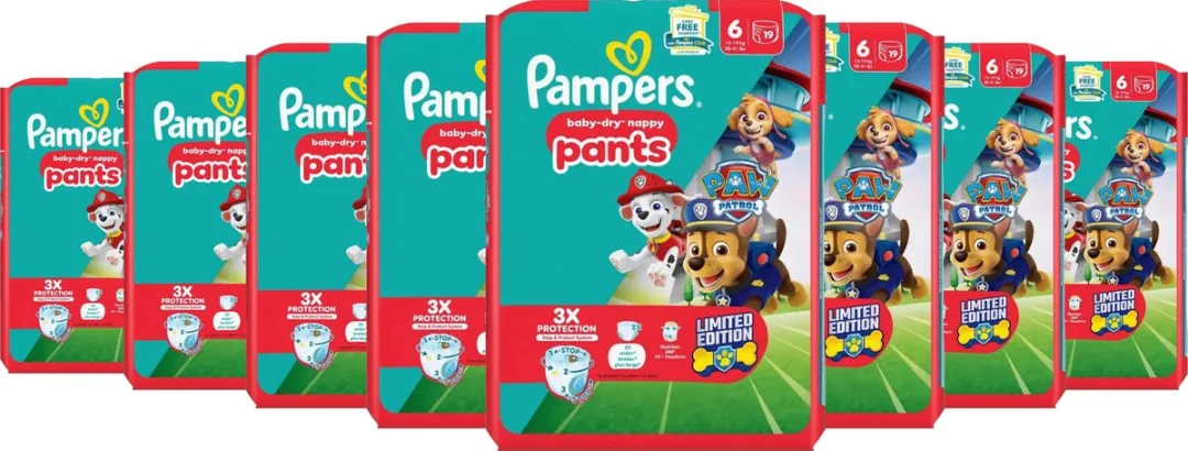 Pampers Baby-Dry Pants Maat 6