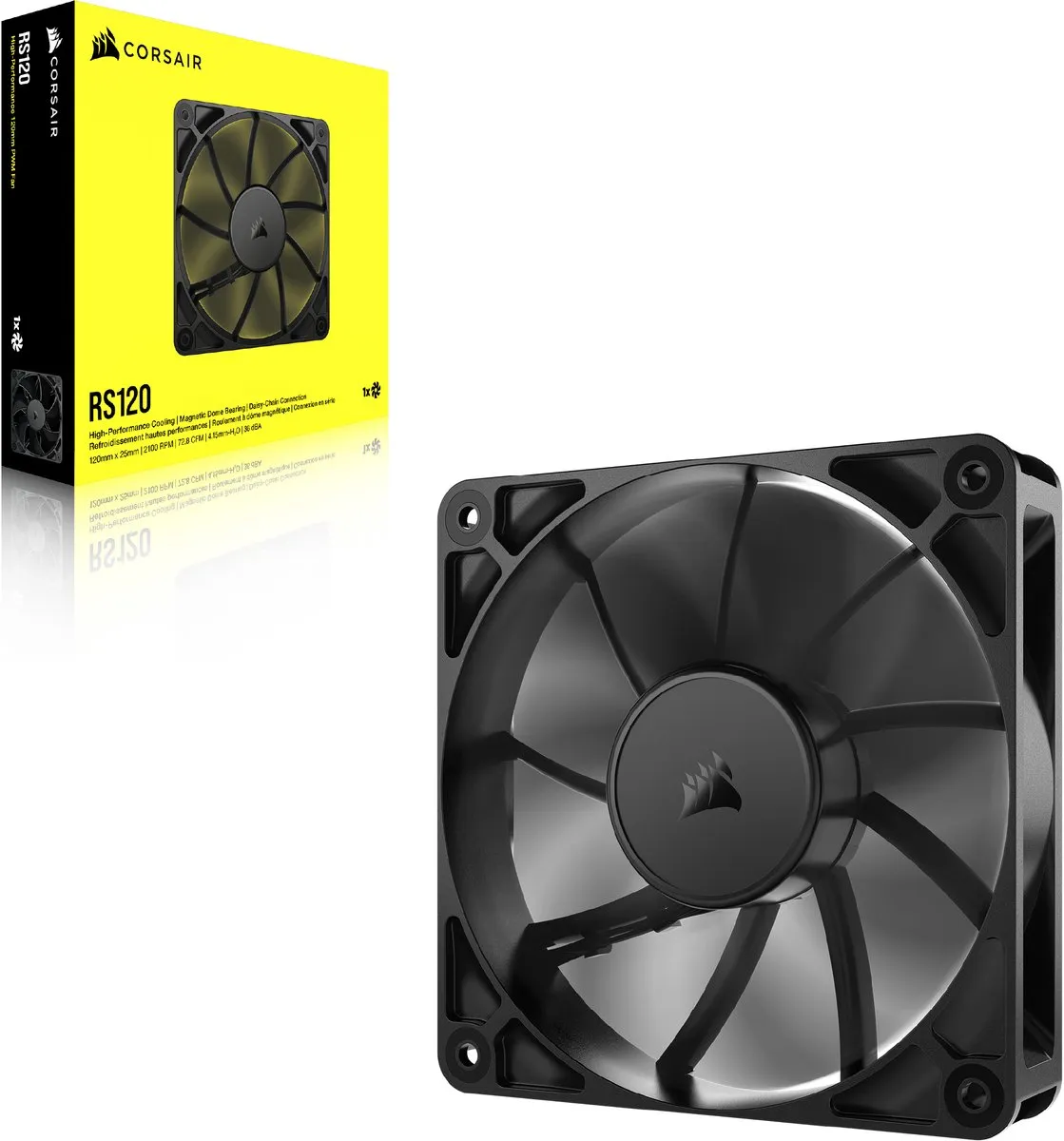 Corsair RS120 PWM 120mm Ventilator CO-9050188-WW