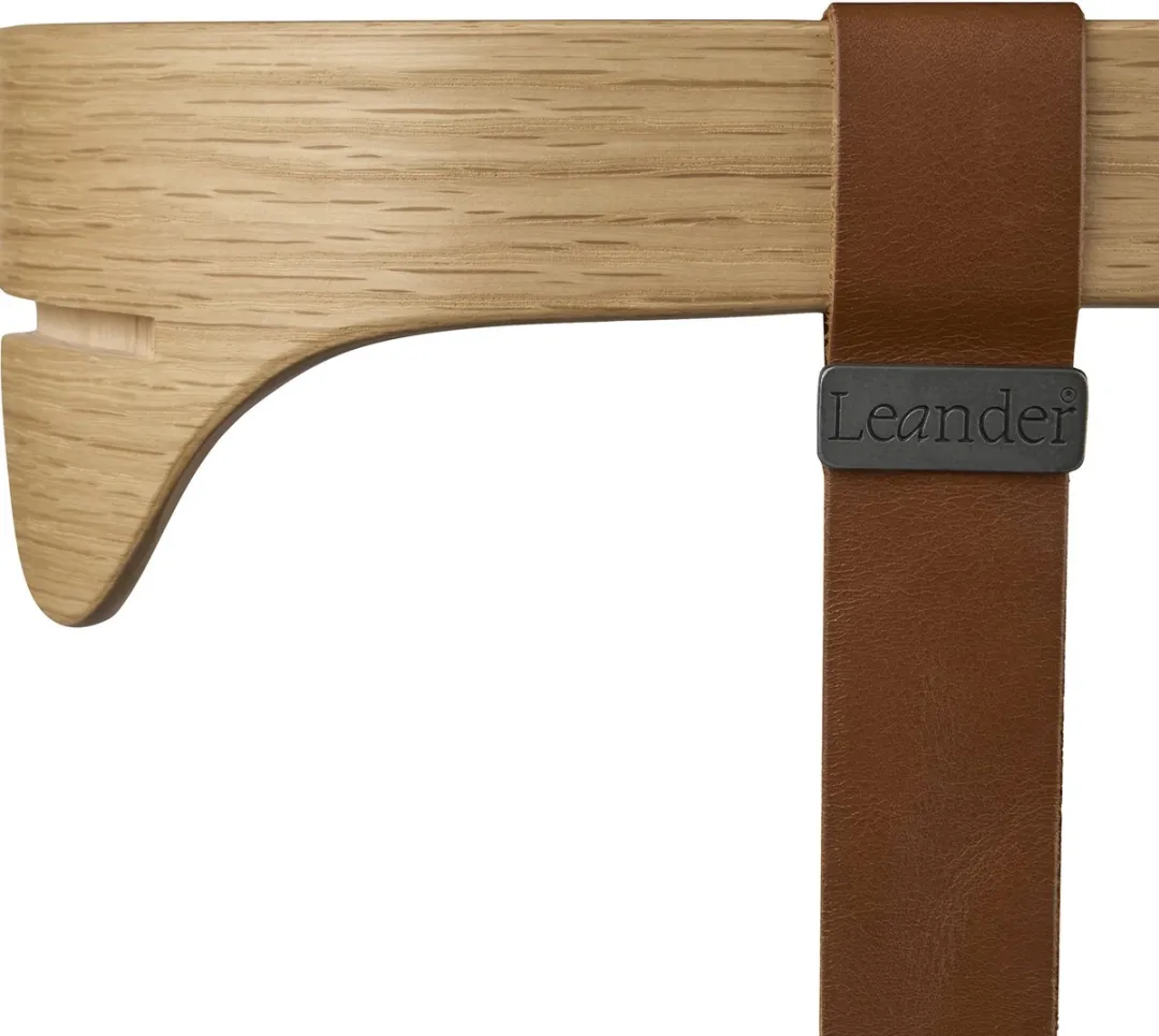Leander Meegroeistoel Beugel - Hout naturel