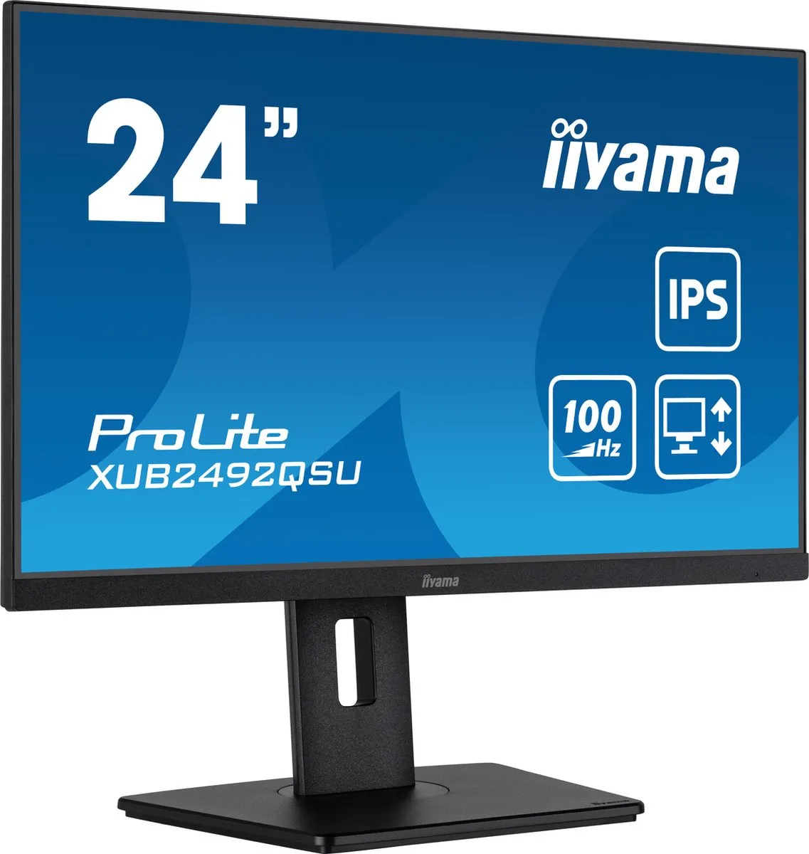 iiyama ProLite XUB2492QSU-B1 Monitor 24" QHD IPS