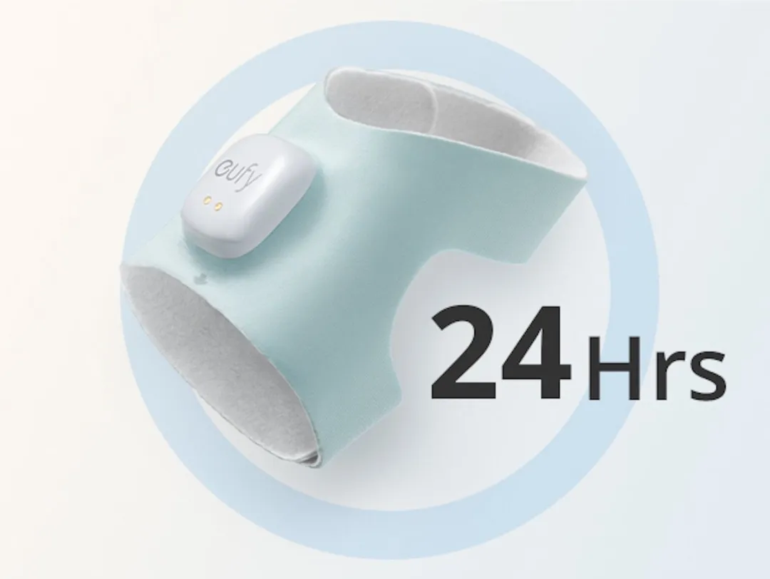 Eufy Baby S340 Smart Sock Babyfoon - Wit - afbeelding 4 van 6