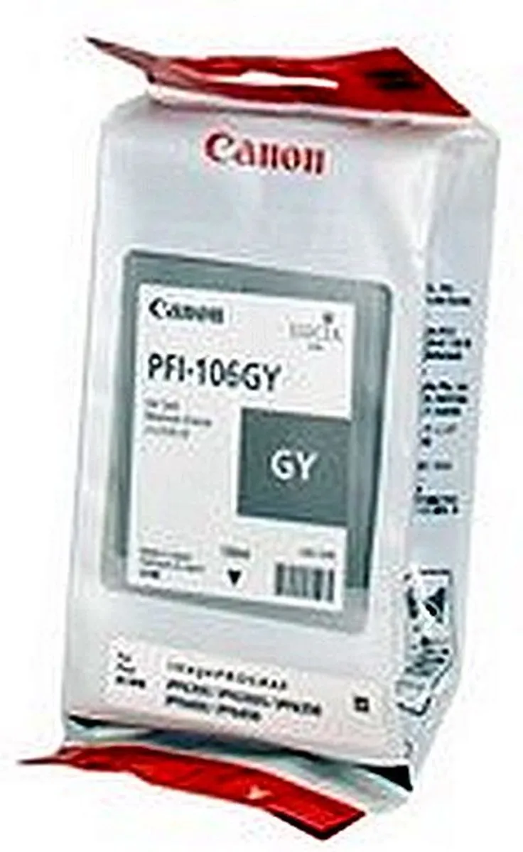 Canon PFI-106GY Grijs Inktcartridge - 130ml
