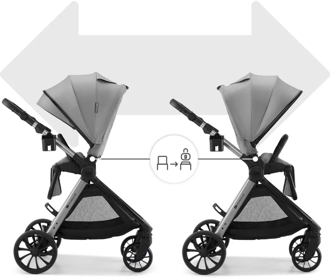 KinderKraft VESTO 2 Buggy - Grijs