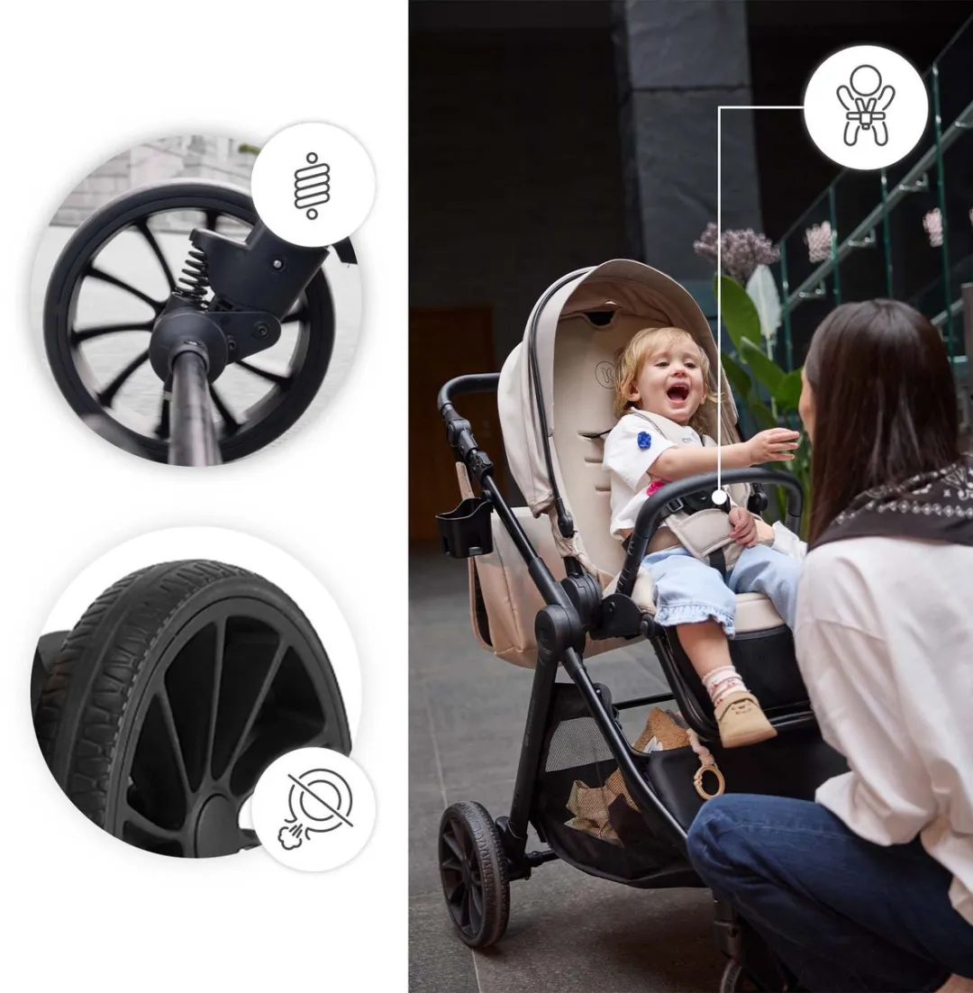 KinderKraft VESTO 2 Buggy - Grijs