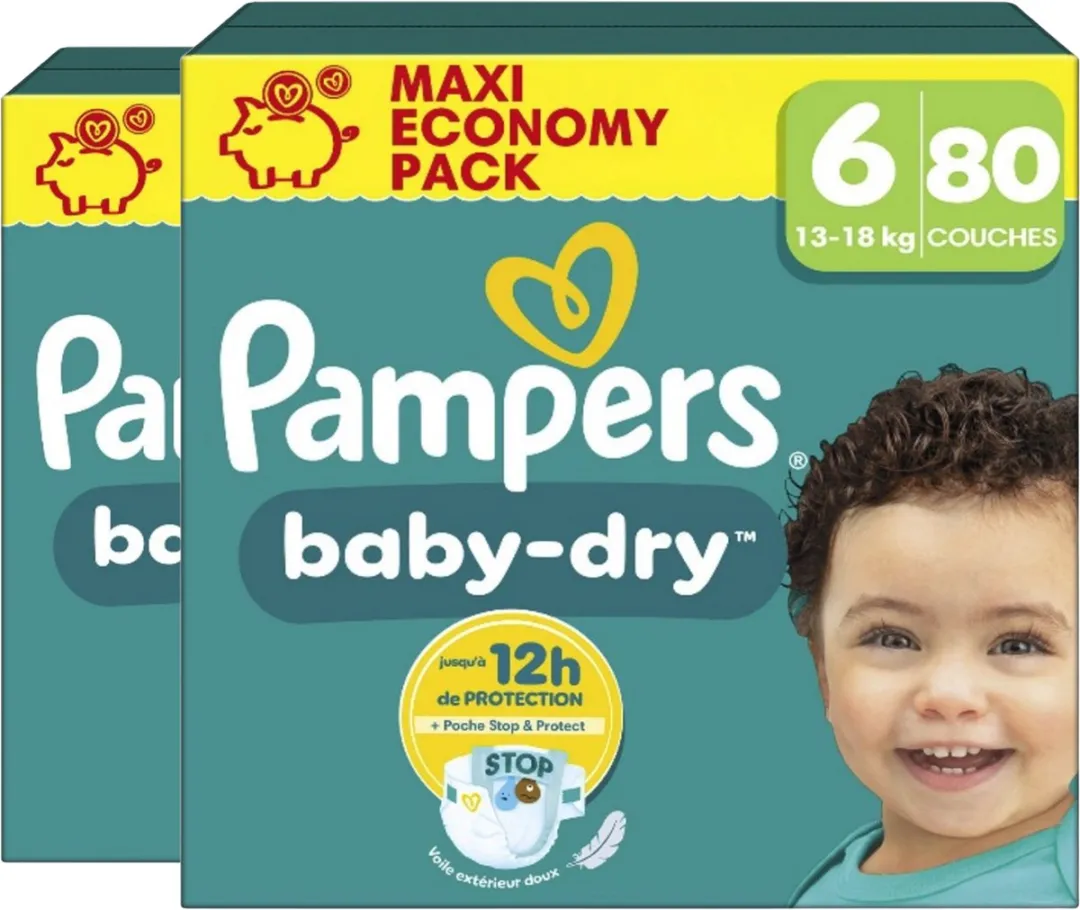 Pampers Baby-Dry Luiers Maat 6