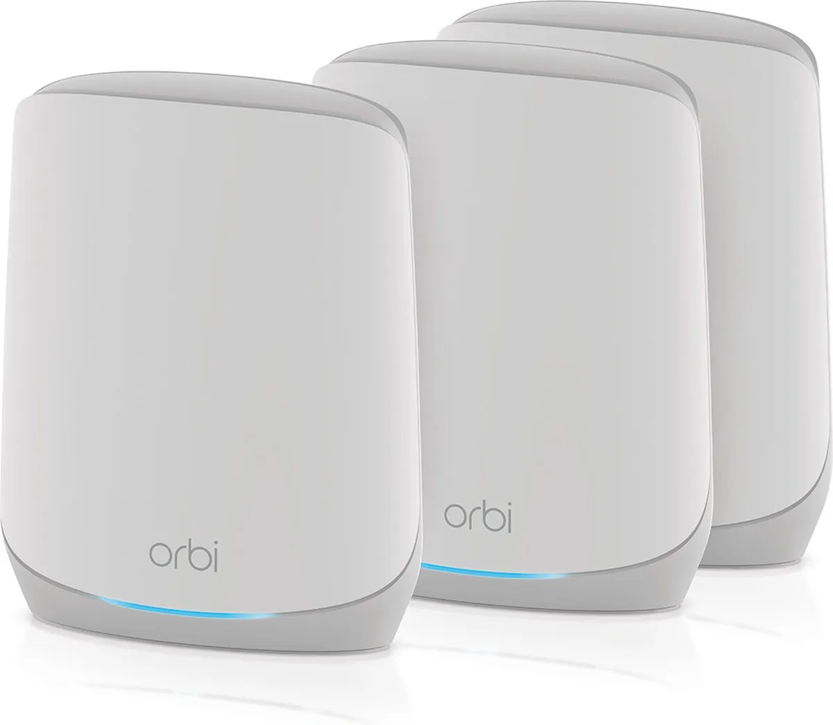 NETGEAR Orbi RBK763S - Mesh WiFi - WiFi Versterker - WiFi 6 - 5400 Mbps - Tri-Band - 3-Pack