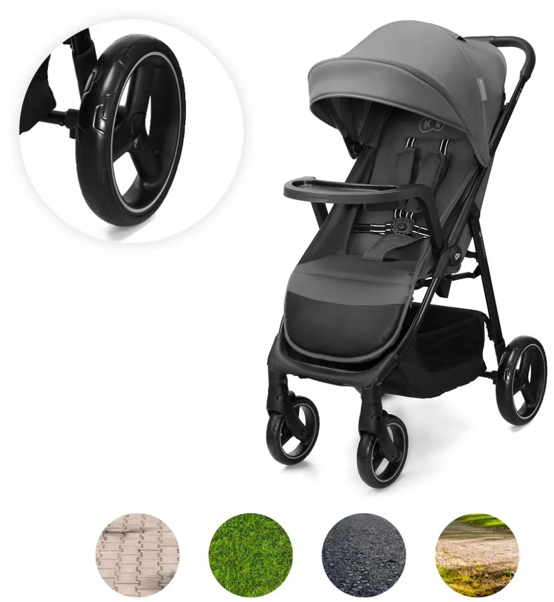 KinderKraft TRIG 3 Buggy - Tot 25 kg - Grijs