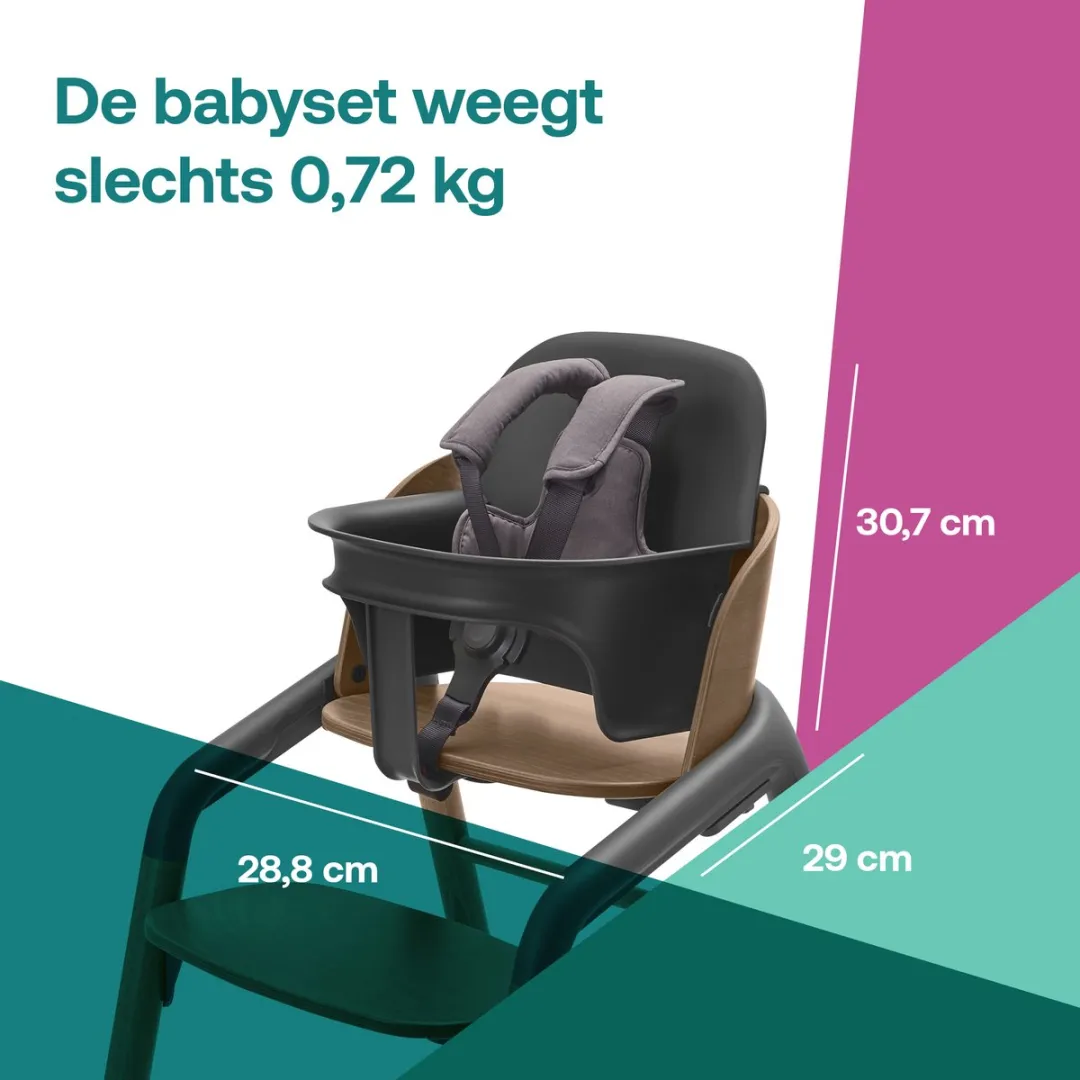 Bugaboo Giraffe Babyset - Grijs