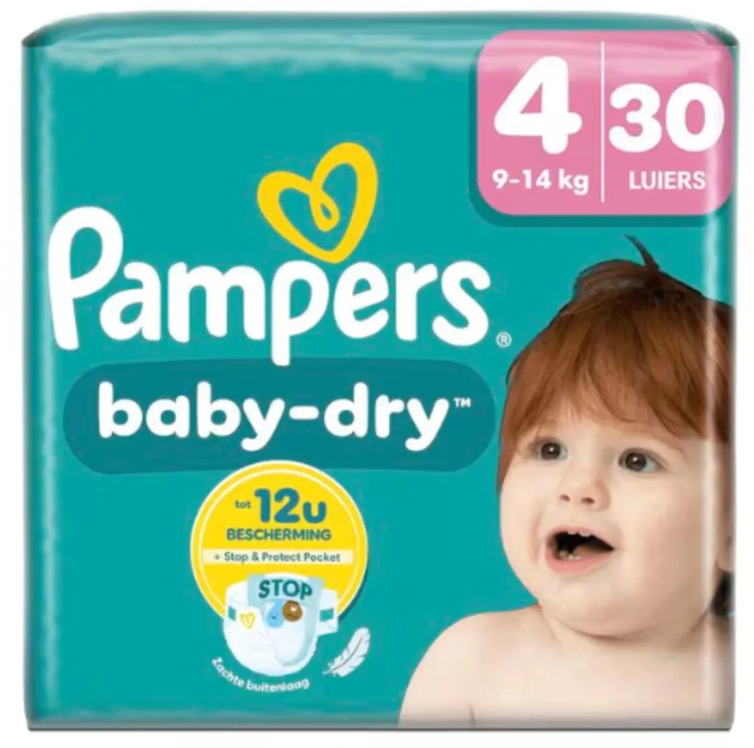 Pampers Baby Dry Luiers Maat 4 90 Stuks