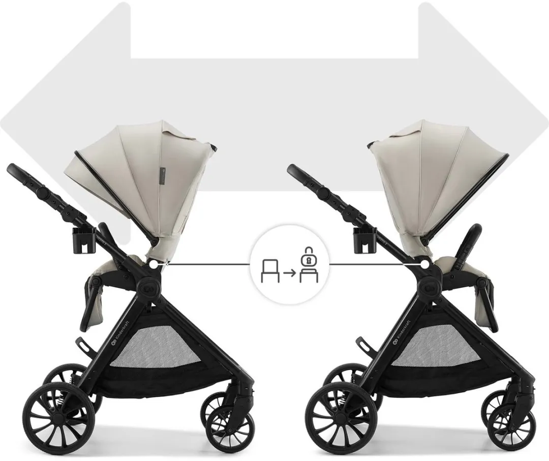 KinderKraft VESTO 2 Buggy 22kg - Beige