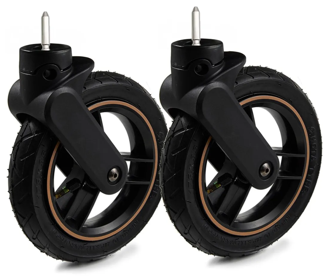 KinderKraft Opblaasbare Voorwielen MITZY 17,8cm - 360° Draaibaar