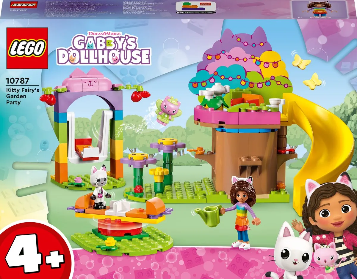 LEGO Gabby's Dollhouse Kitty Fee's Tuinfeestje 10787