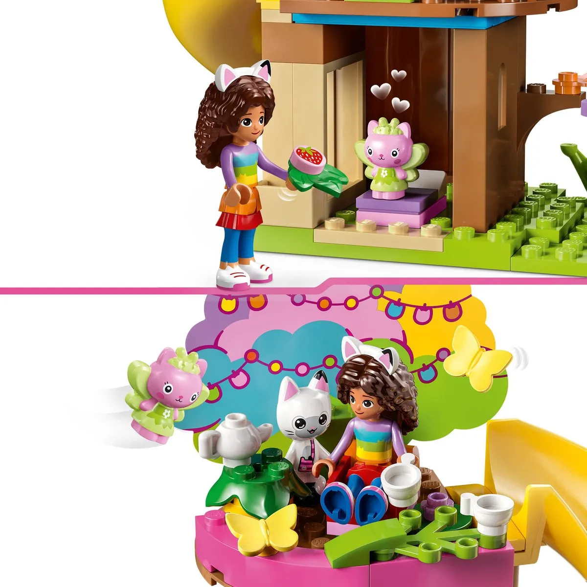 LEGO Gabby's Dollhouse Kitty Fee's Tuinfeestje 10787 - 130 Stukken