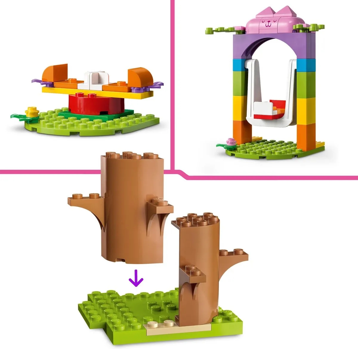 LEGO Gabby's Dollhouse Kitty Fee's Tuinfeestje 10787 - 130 Stukken
