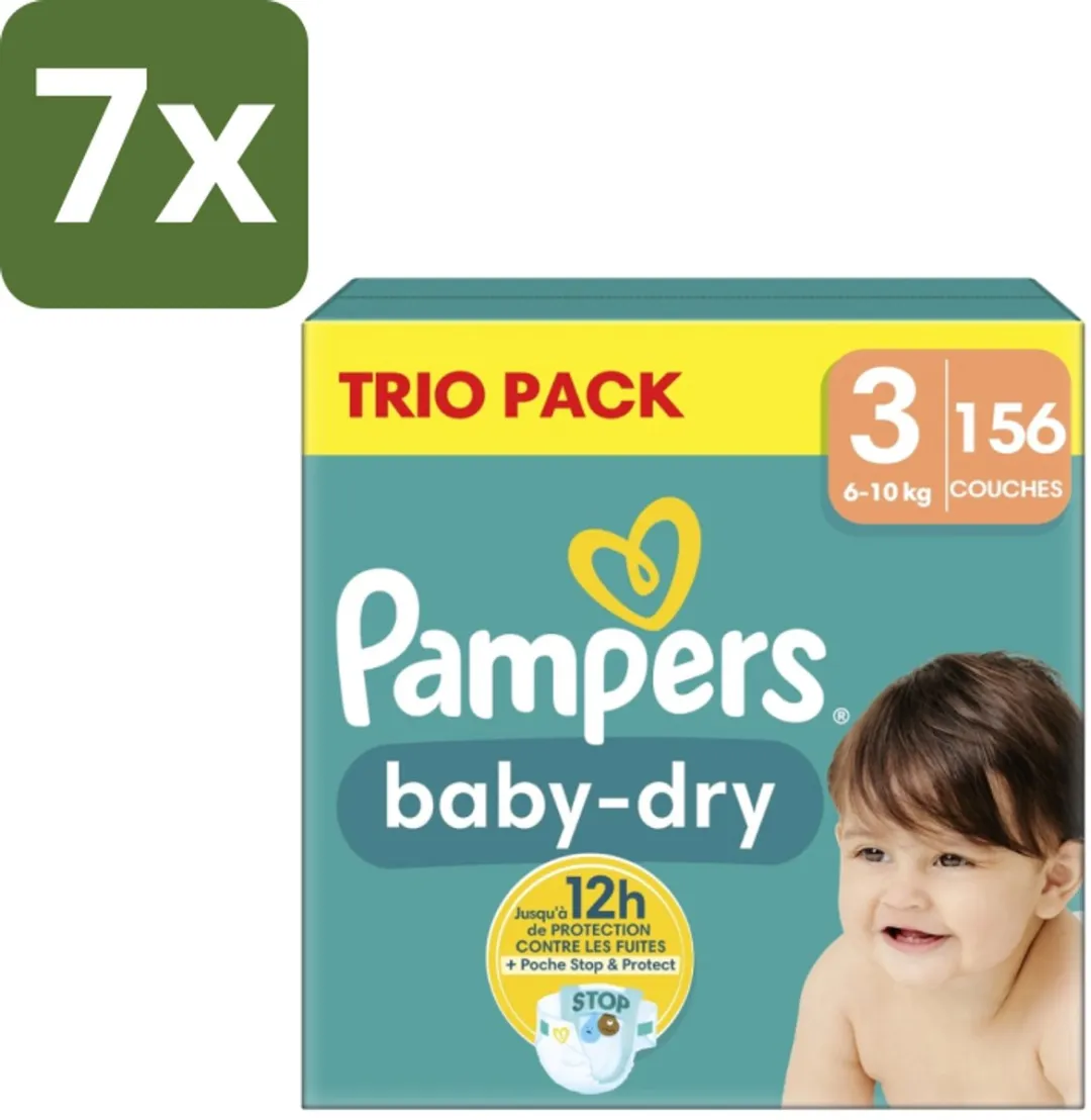 Pampers Baby-Dry Maat 3 Luiers
