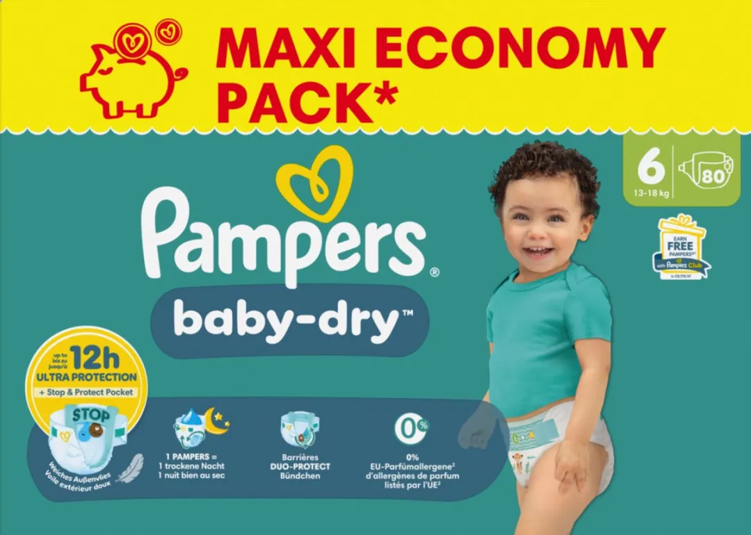 Pampers Baby Dry Maat 6