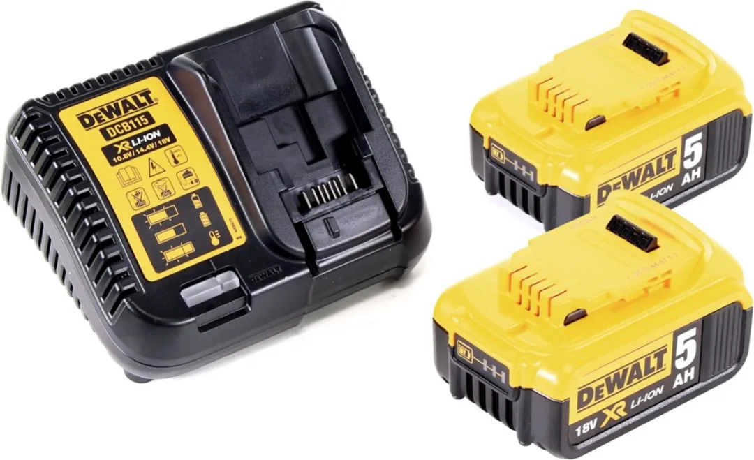 DeWalt DCN 660 P2 Accuspijkerapparaat 18V - 32-63mm - 2x 5.0Ah + Lader