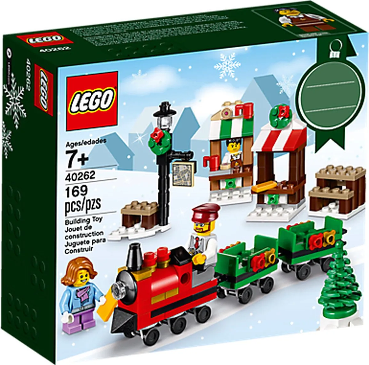 LEGO Kerstmis Treinrit 40262 - 169 Stukken