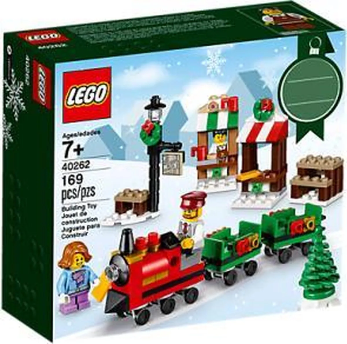 LEGO Kerstmis Treinrit 40262 - 169 Stukken