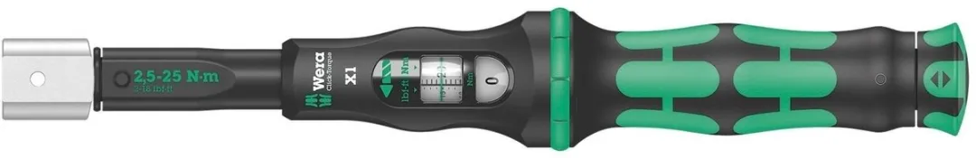 Wera Click-Torque X 05075651001 Momentsleutel 2.5-25 Nm
