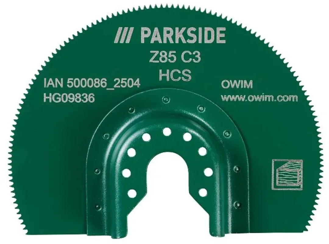 Parkside HCS Segmentzaagblad Z85