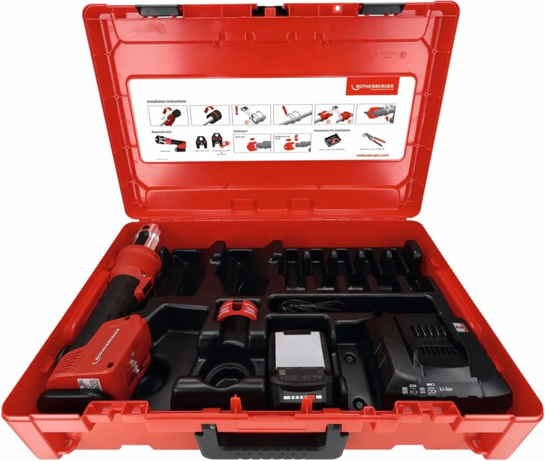 Rothenberger Romax Nano Basic Set 2Ah - CAS