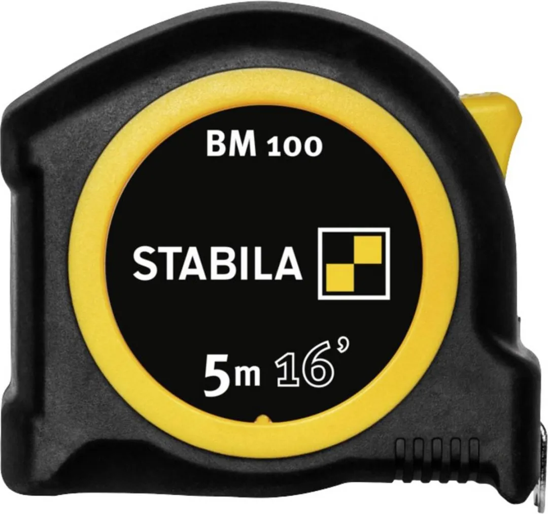 Stabila BM 100 Rolmaat 5m - ABS