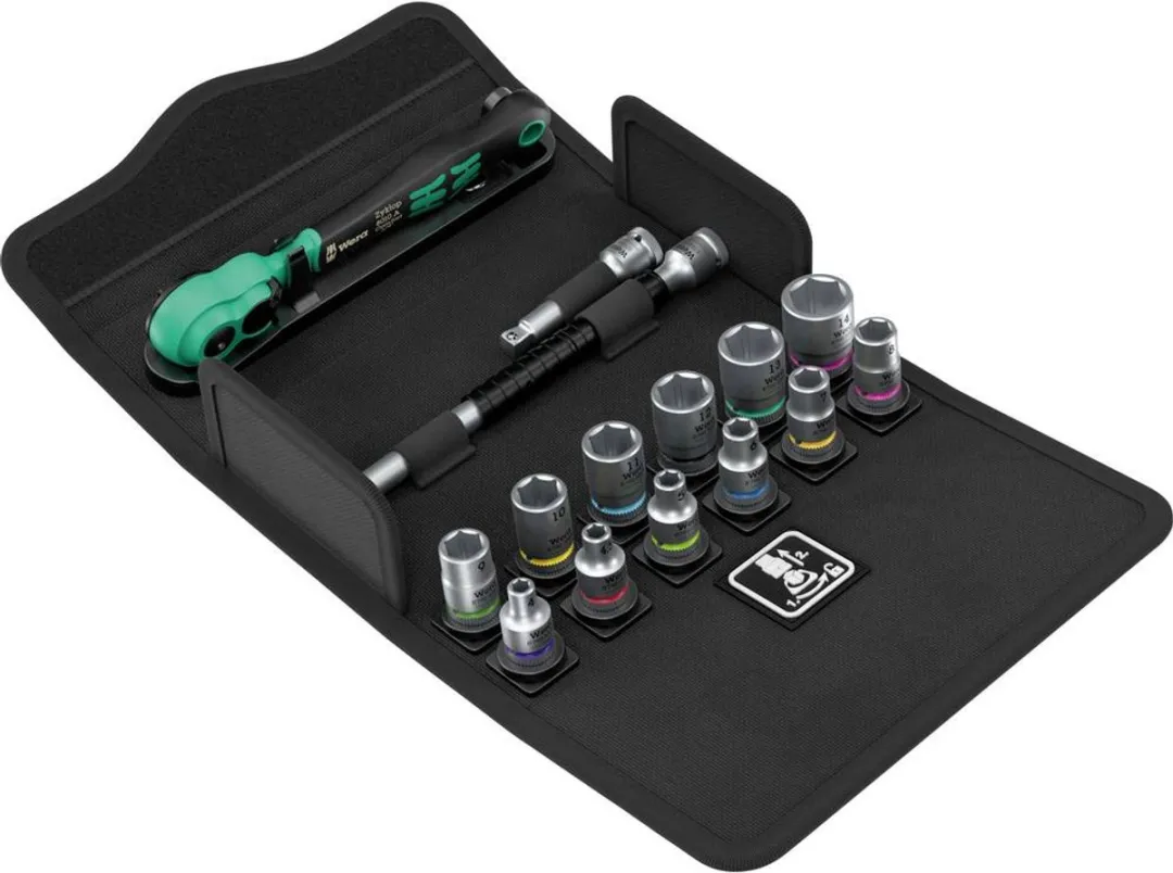 Wera 8100 SA 13 Zyklop Ratelset 1/4"
