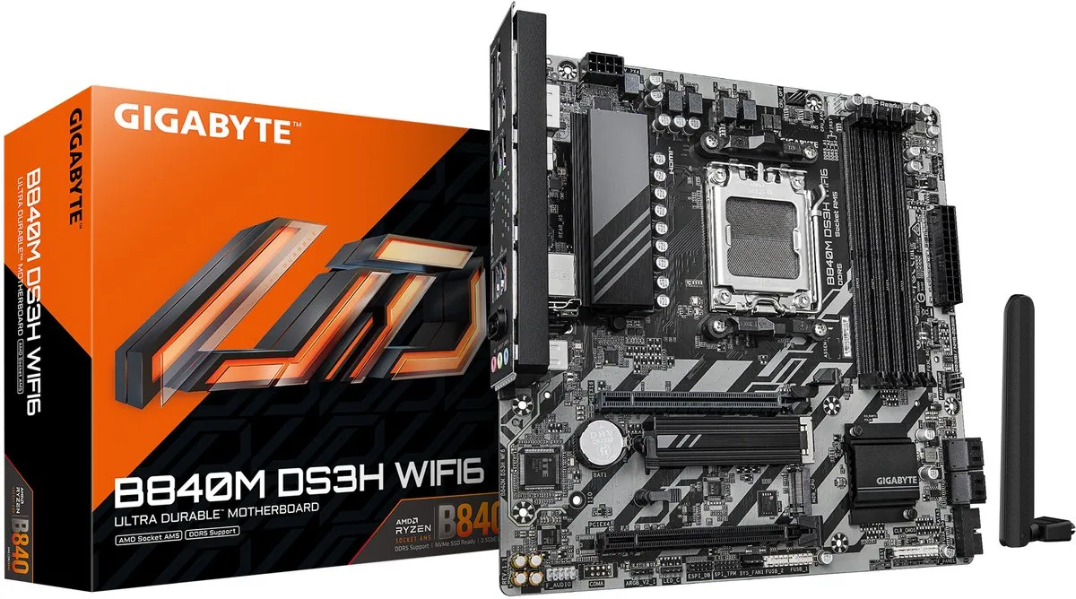 Gigabyte B840M DS3H WIFI6 AM5