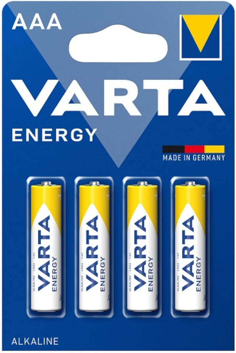 Varta Energy AAA Batterijen - 10 Stuks - Blauw
