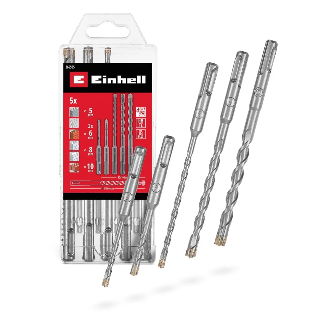 Einhell SDS Plus Set 4C 5-delig 110/160mm