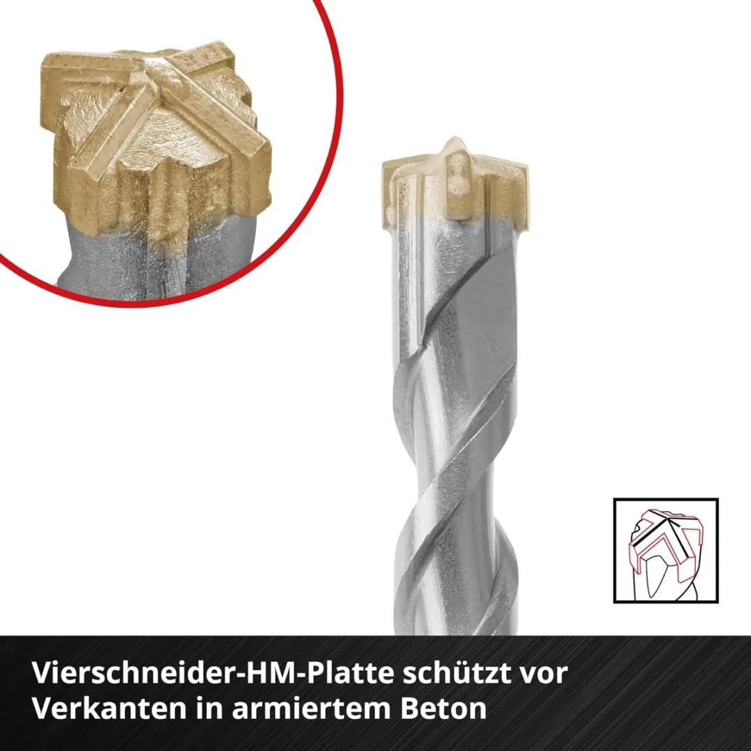 Einhell SDS Plus Set 4C 5-delig 110/160mm